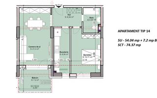 Apartament 2 camere  - Direct Dezvoltator - Poză 2