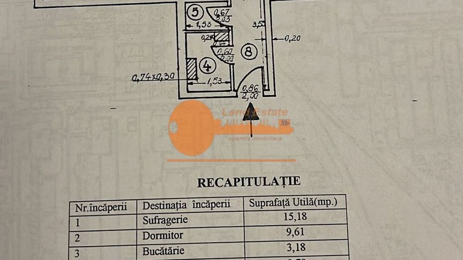 2 camere Lujerului - Politehnica - Schiță 8
