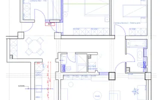 4 camere Dorobanti ASE | Garaj 14.56 mp | Bloc 1982 - Schiță 14