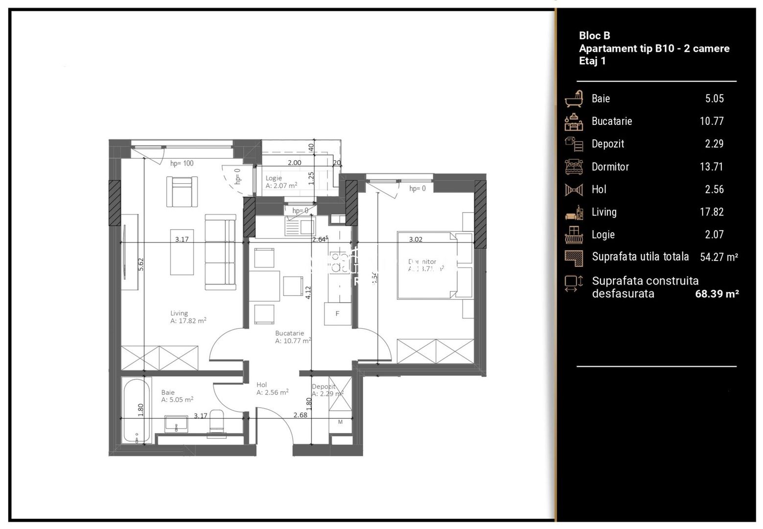 Apartment Premium | Zona Răcădău | 66 MP - Poză 5