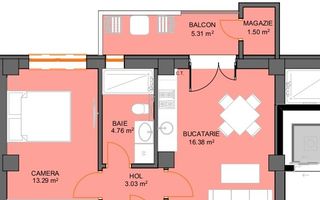 Apartamente - tip studio - Str. Doamna Stanca - Poză 4