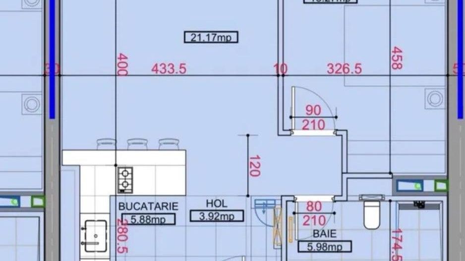 Apartament 2 camere I One High District I - Poză 9