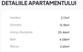 Apartament 2 camere , central Otopeni | Comision 0 | - Schiță 13