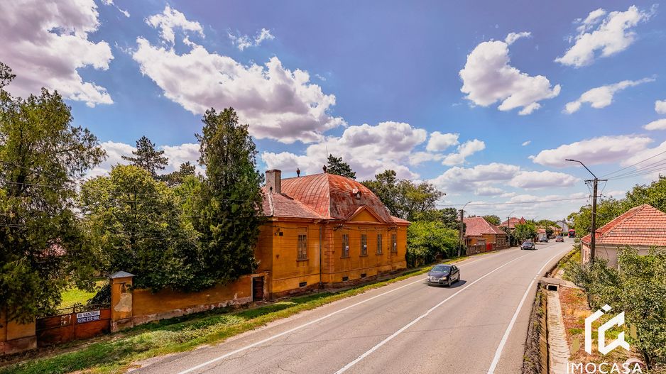 Vila Conac boieresc contelui Fabia 1920 de vânzare Păuliș Arad 2,4 ha - Poză 4