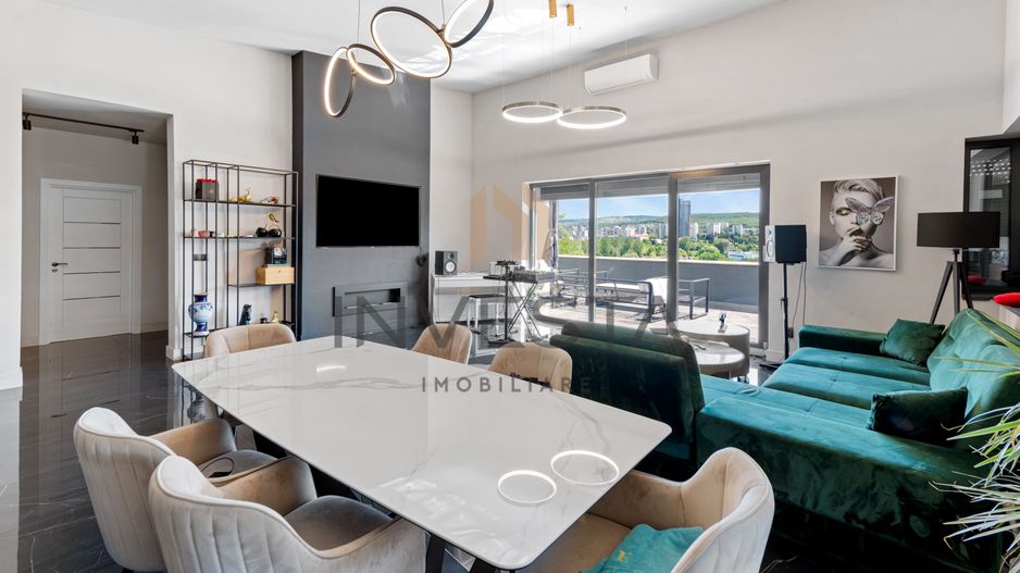 Penthouse 4 camere! 166 mp utili! Panorama deosebita! - Poză 3