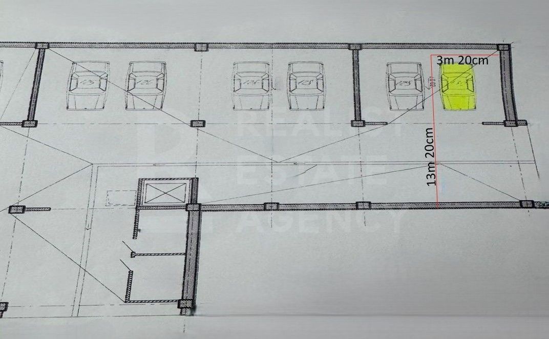 Vânzare, parcare , 20 mp, strada Sprîncenoaia, Centru - Poză 3