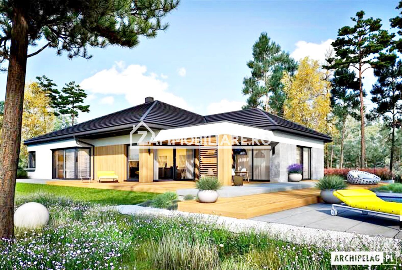 Casa 5 camere,3 băi,220 mp,utili 1.500 mp teren, 0% comision - Poză 1