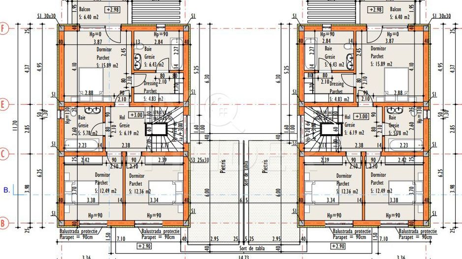 Vanzare casa Feleacu, ansamblu privat, panorama asupra Clujului - Poză 6
