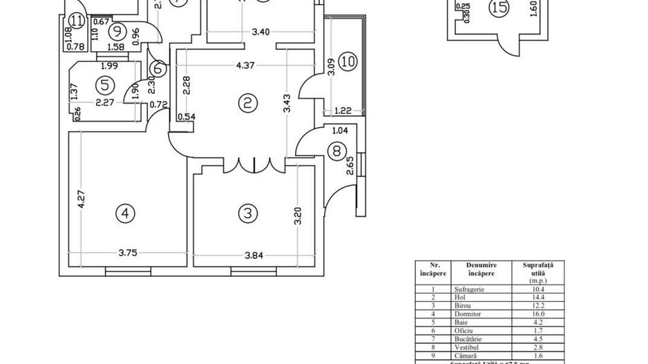 Apartament in vila // Dorobanți - Poză 11
