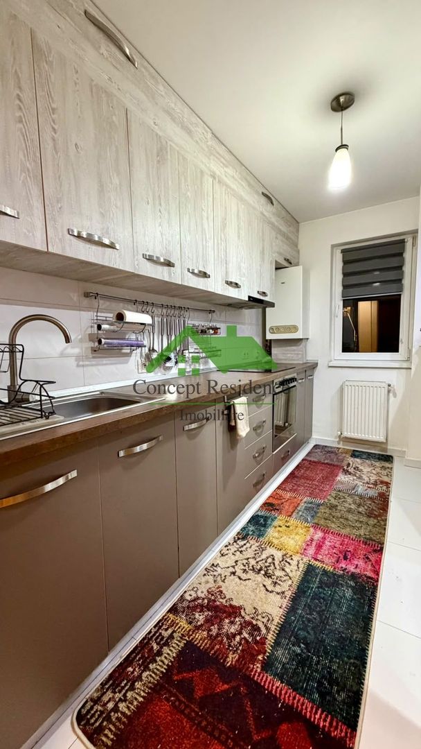 2 camere, 62 mp cu balcon, etaj 2 – bloc cu lift - Poză 3
