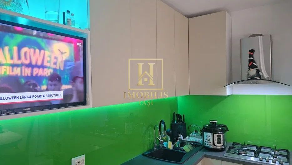 Apartament 3 camere Dec 60 mp mobilat cu gradina Bucium 100000 euro - Poză 4