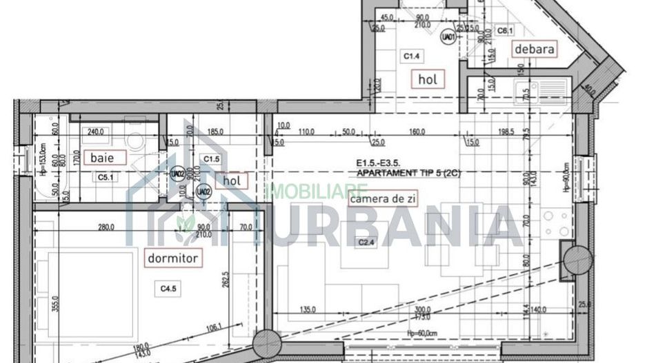 Apartament 2 camere, Bucium, bloc nou intabulat - Poză 2