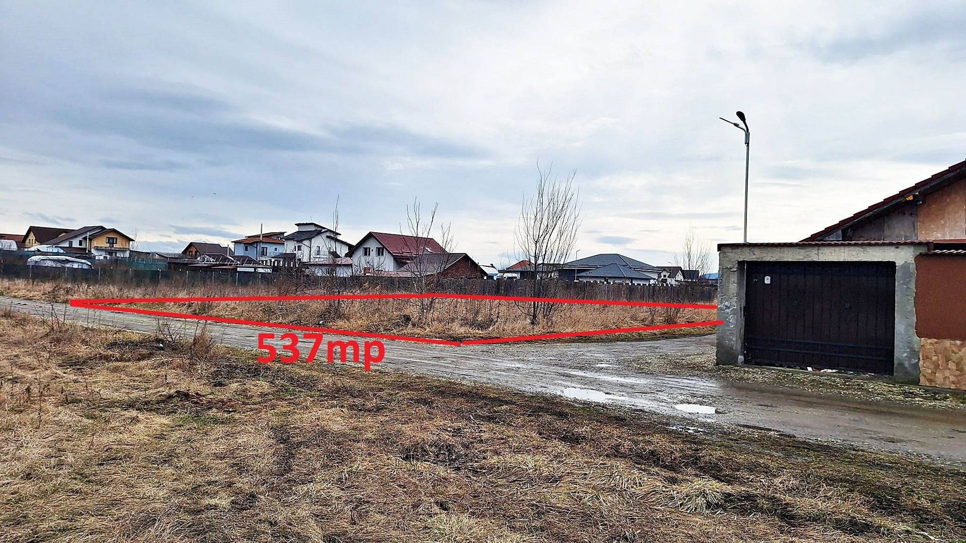 Teren Intravilan cu PUZ, intre case in Bod, 537mp, 21480 euro - Poză 2