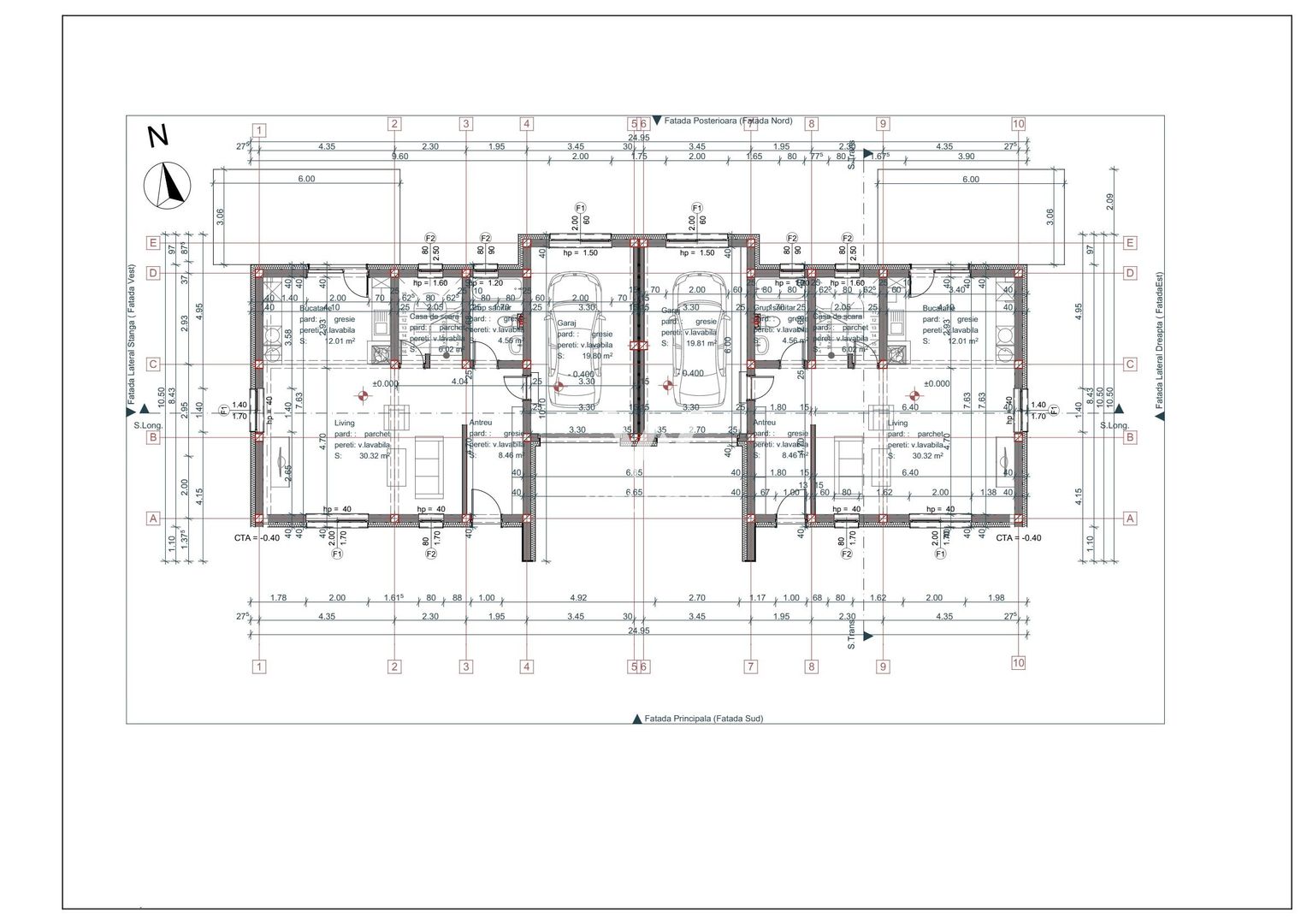Casa duplex cu 4 camere, Selimbar, Sibiu - Schiță 28