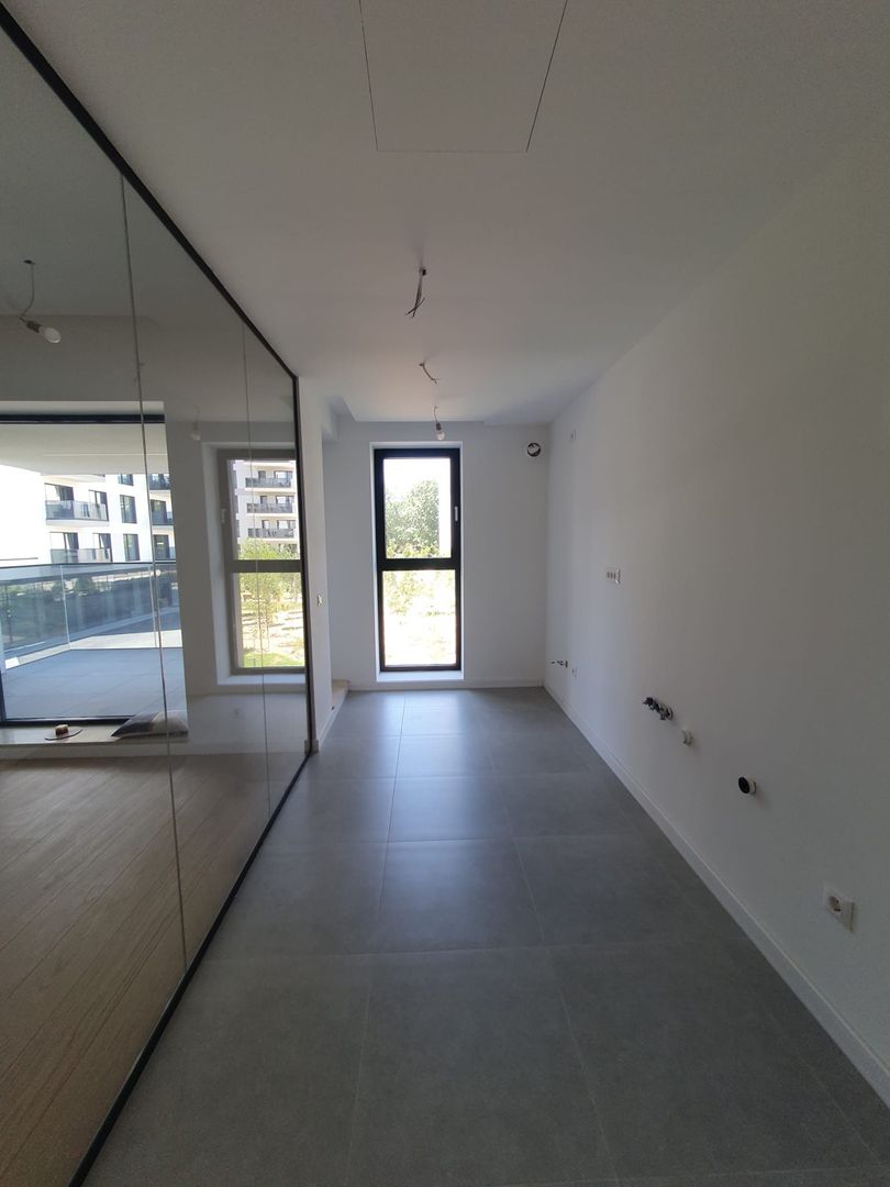 Apartament 2 camere de vânzare, Nusco City, vedere frumoasă, balcon - Aviatiei - Poză 4