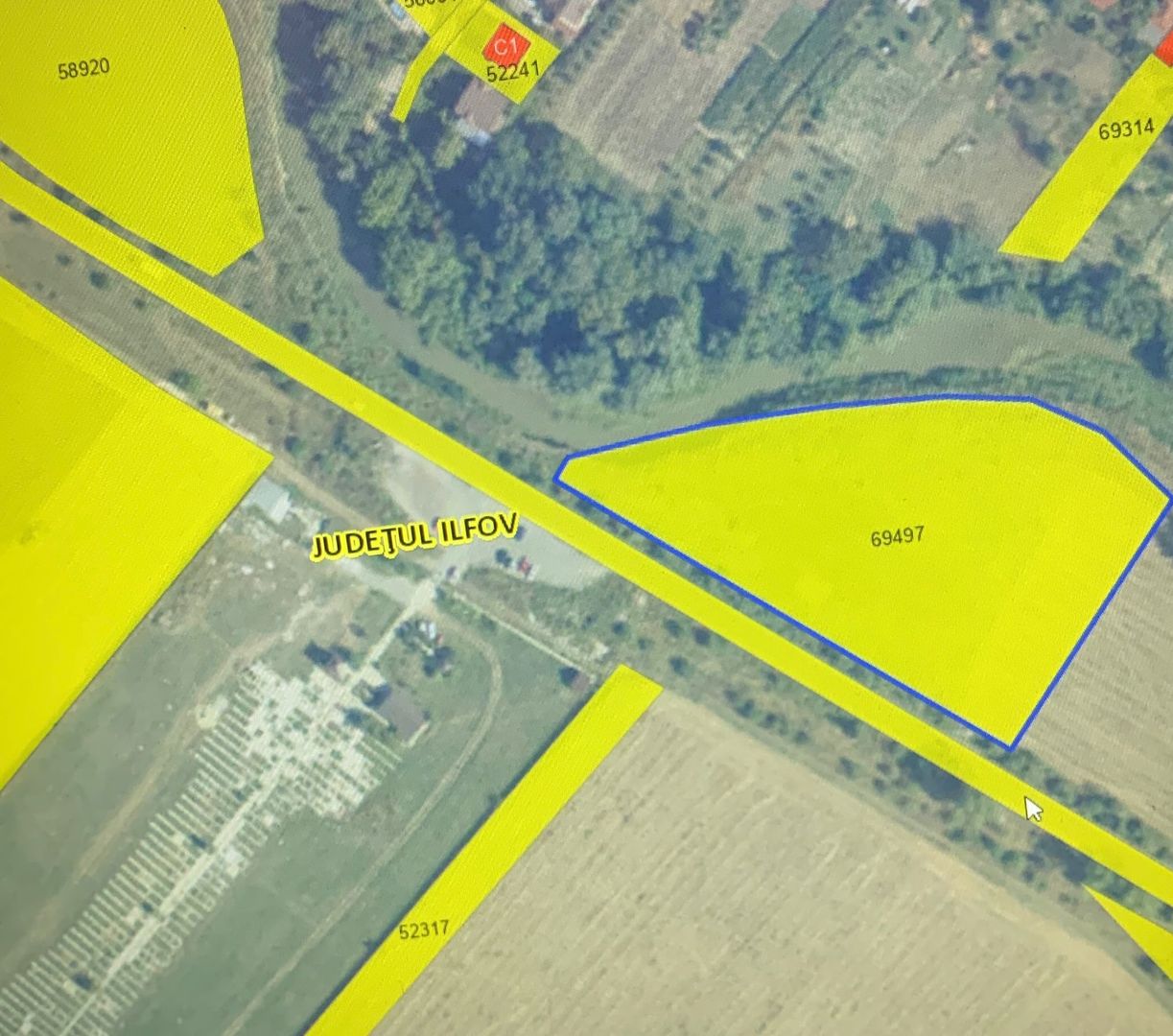 Teren intravilan situat in Magurele -Varteju 10.000 mp 35 euro - Poză 1