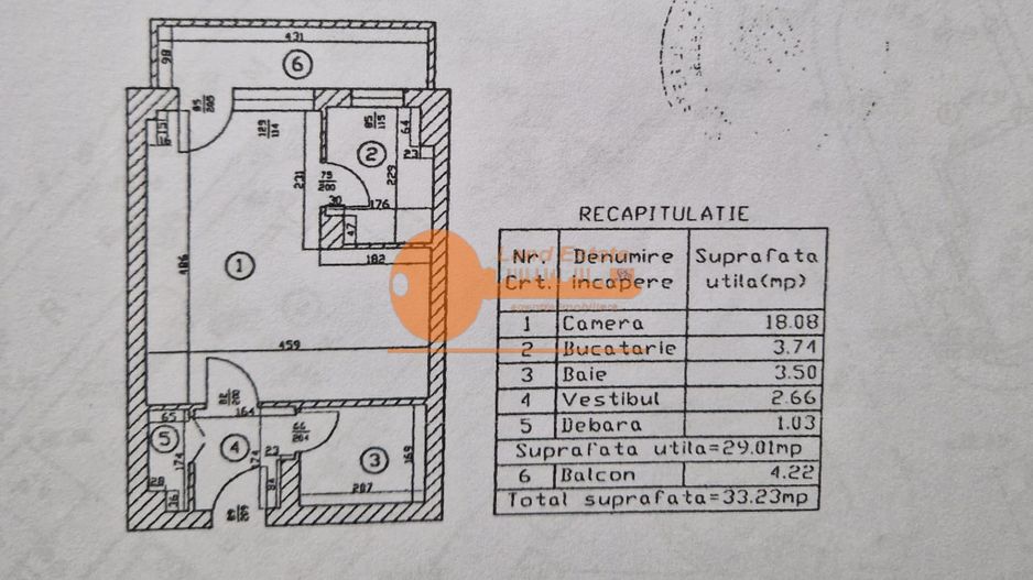 Garsoniera in zona Hotel Marriott-13 Septembrie (Bloc Mixt) - Poză 7