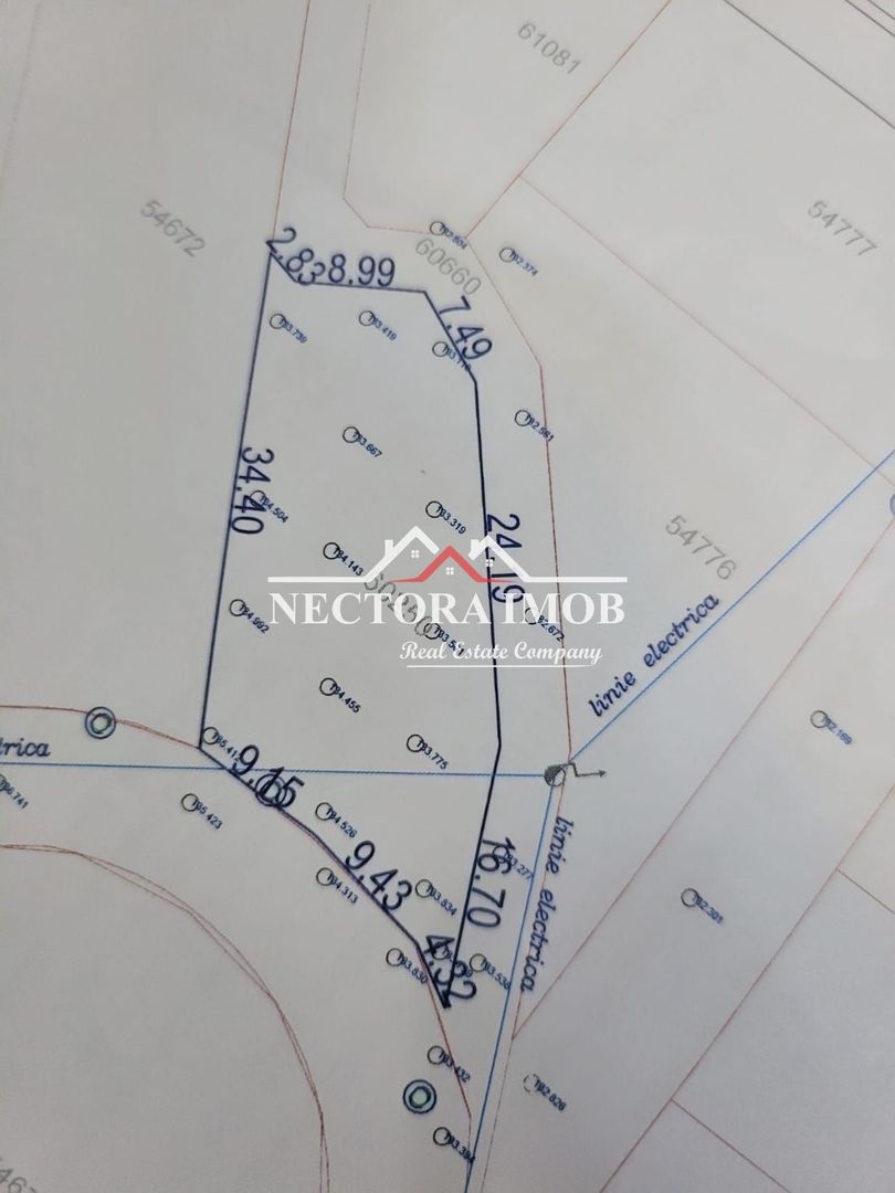 NECTORA IMOB-Teren Intravilan 647 mp, Dublu Front, Paleu, cu Utilitati - Poză 6