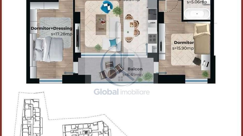 Proprietar, inchiriez apartament cu 3 camere si loc de parcare, pe Sos Viilor, aproape de metrou si Parcul Carol - Poză 8