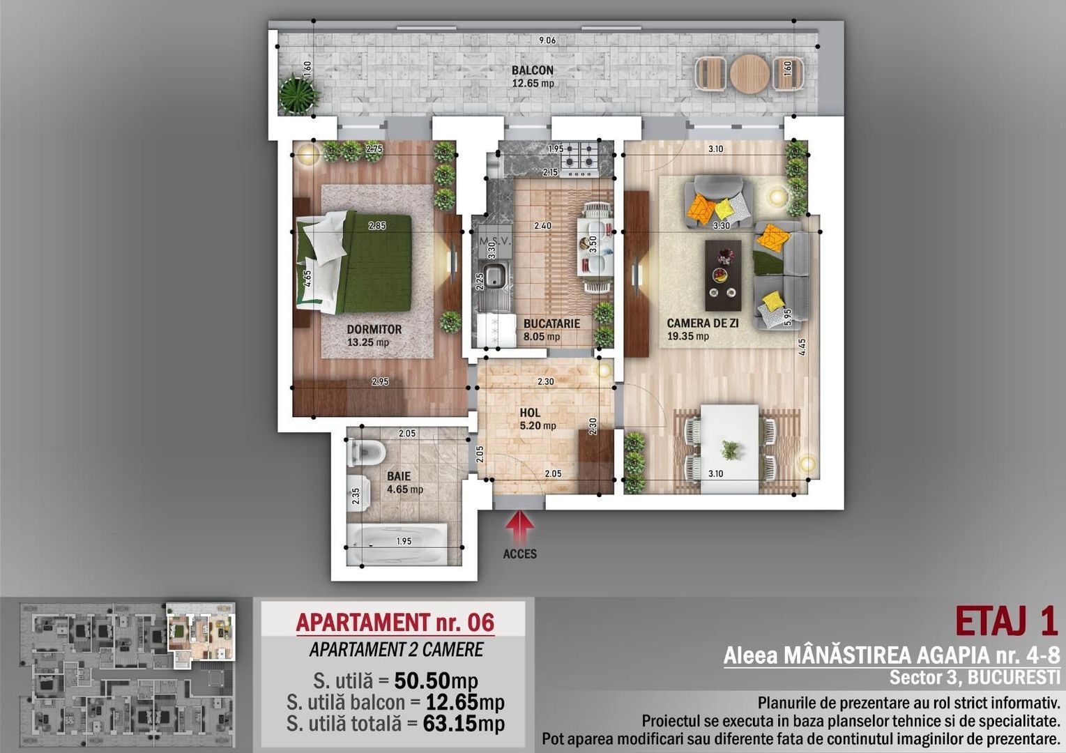 AP. 2CAM. DECOMANDAT- BLOC IN CURS DE FINALIZARE / N. GRIGORESCU! - Poză 1