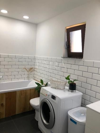 Duplex deosebit cu grădină, terasă amenajată și vedere spre natură. - Poză 11