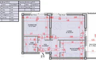 Apartament 2 Camere Balcon Generos - Pallady - Comision 0% - Schiță 11