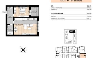 Comision 0 I Apartament 2 camere Miluna Residence - Poză 5