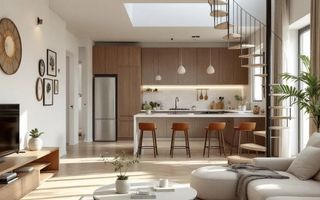 Apartament pe 2 niveluri, 2 camere, finisate, metrou Berceni,Biruintei - Poză 4