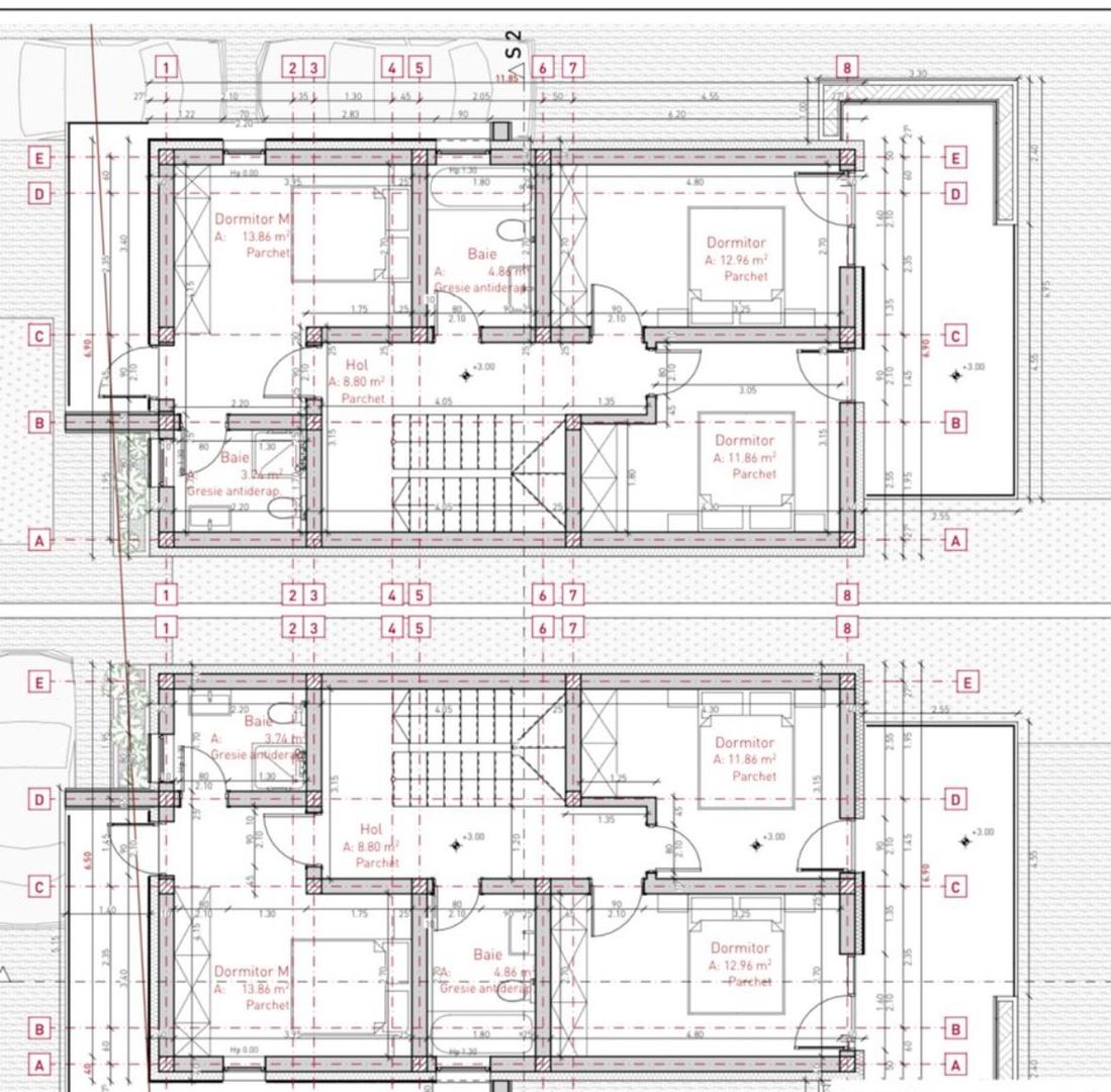 Individuala Sacalaz P+E,4Camere,3 Bai,Proiect Modern - Poză 5