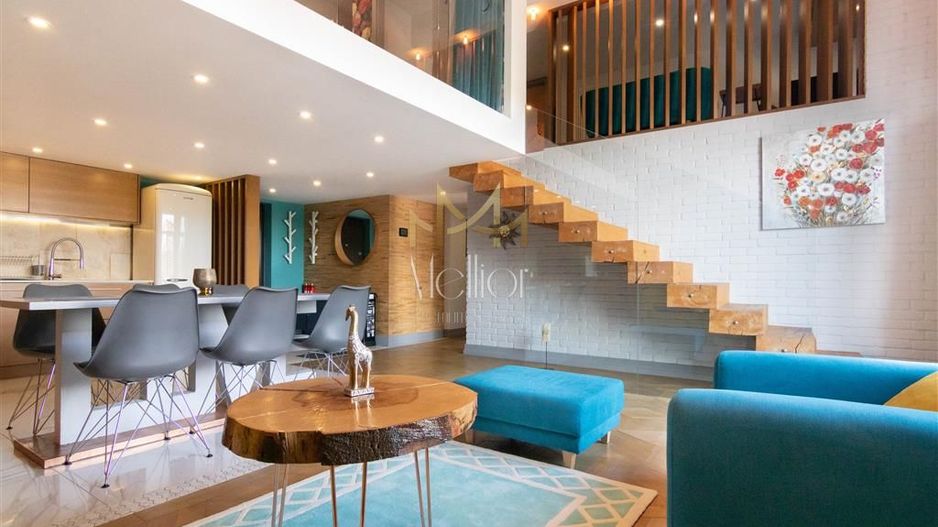 ?** Apartament superb pe doua niveluri Ultrafinisat Semicentral ** - Poză 13