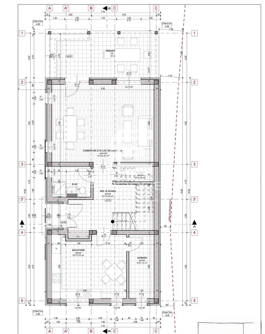Casă individuala premium, 145mp, teren 644 mp, LA CHEIE- Selimbar zona Primariei - Schiță 16