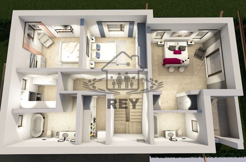 Casă modernă de vânzare,175 mpu,413 mp de teren,Cisnădie/Cisnădioara - Poză 15