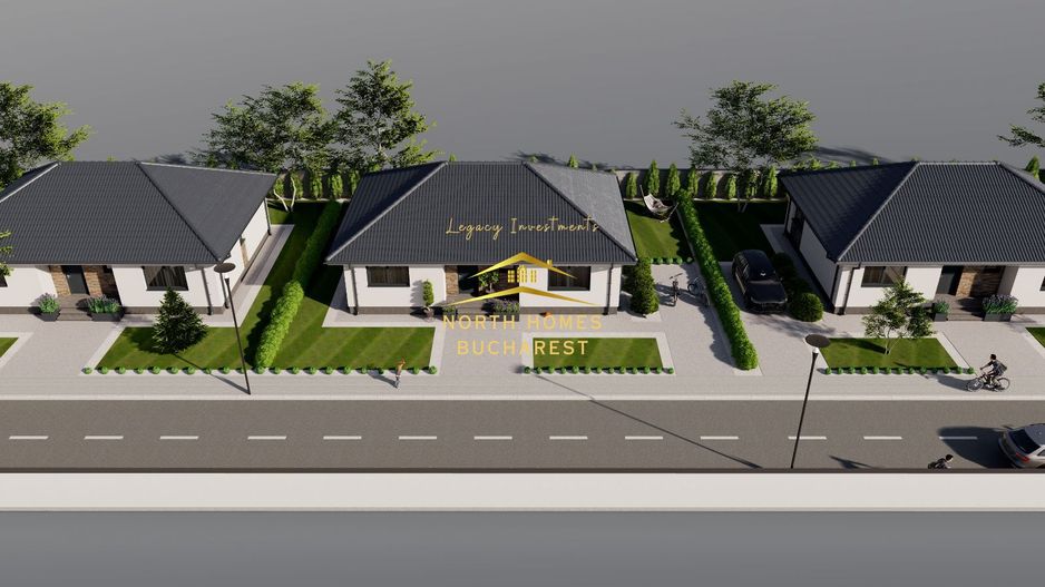 Vila 4 camere, toate utilitatile, strada asfaltata, Balotesti - Poză 6