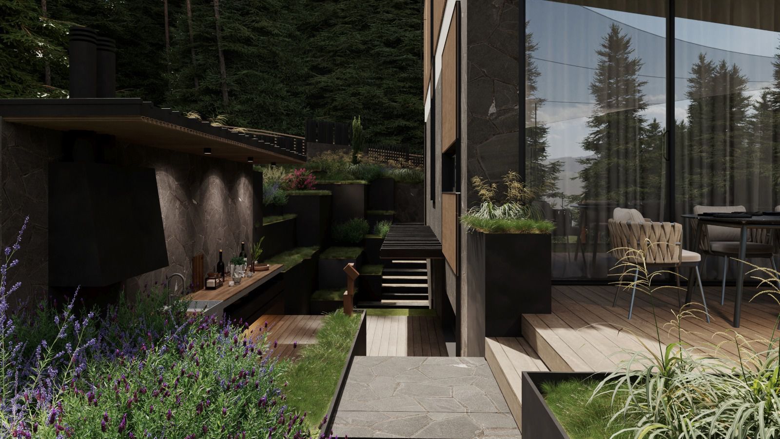 Teren cu proiect vila autorizat Poiana Brasov - Poză 14