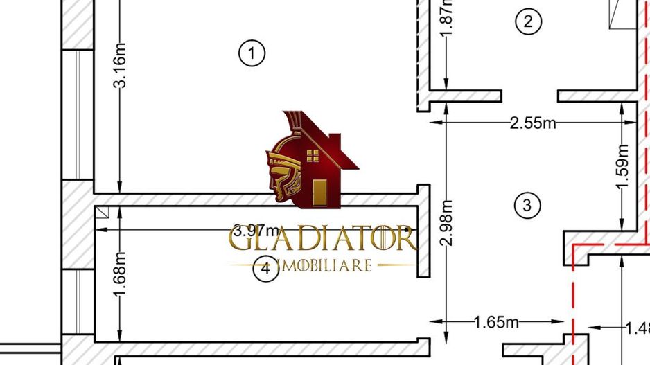Ultramodern, 2 camere, Bucium - Visan Iasi mobilat si utilat - Poză 9