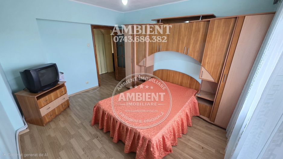 Apartament cu 3 camere, etaj 8, mobilat și utilat, zona GARĂ; - Poză 9