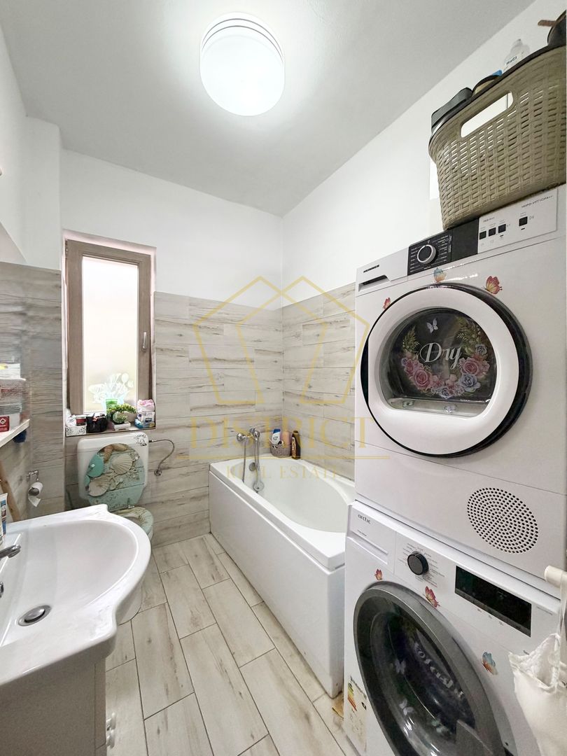 Apartament cu 2 camere mobilat la parter in Giroc, zona planetelor la asfalt. - Poză 8