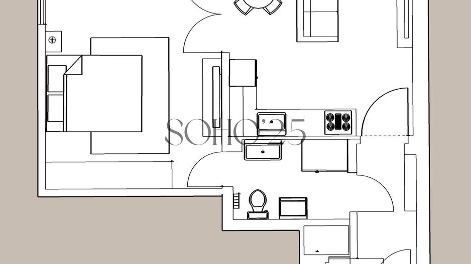 Art Deco Vibes | Apartament 2 camere | Universitate – Calea Victoriei - Poză 5