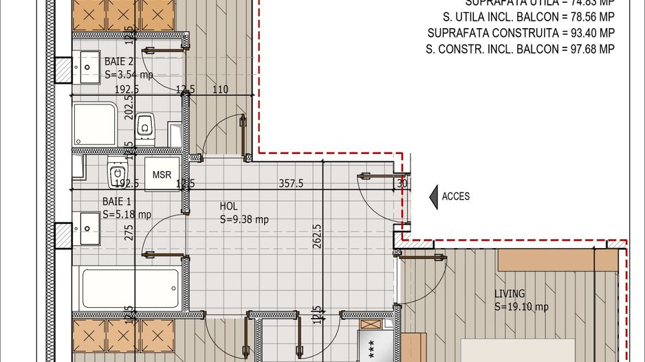 Apartament 3 camere Pallady,Metrou Teclu,Ultimele ap,Finalizare rapida - Poză 1