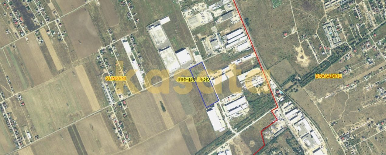 Teren industrial de vânzare 34,933Mp.– Clinceni, zonă Bragadiru - Poză 2