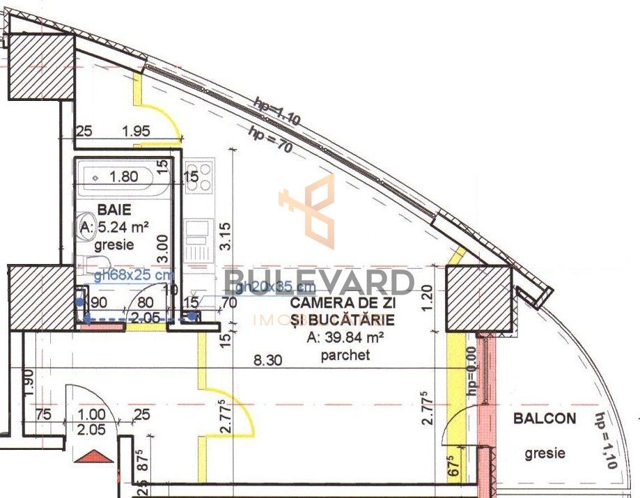 Comision 0. Apartament 1 camera bloc nou cu CF! - Poză 6