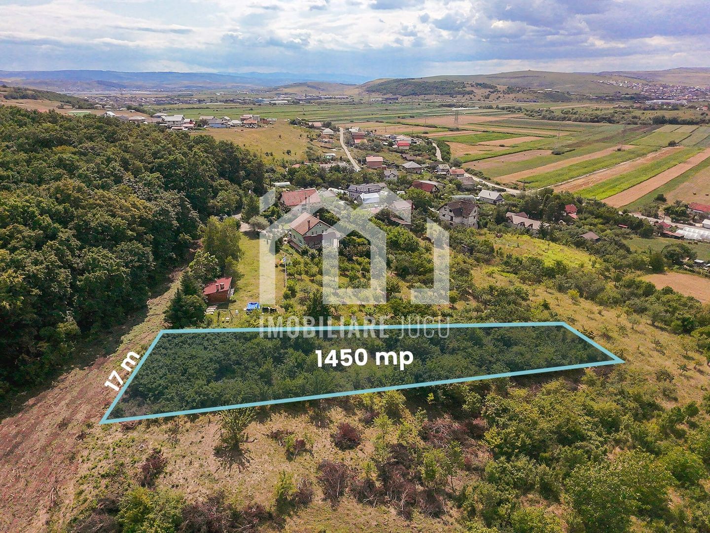 Teren intravilan – 1.450 mp | Jucu de Sus, marginea pădurii - Poză 1