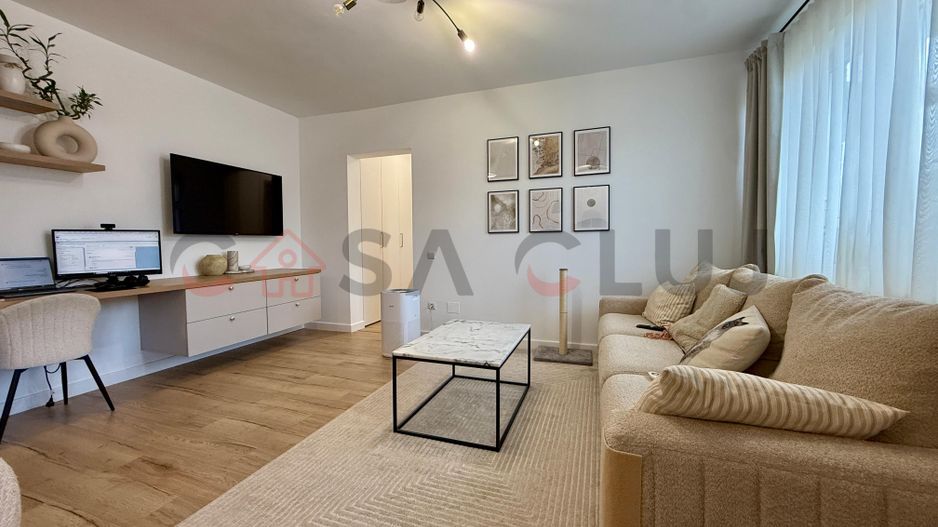 Apartament premium Gheorgheni, 3 camere, complet mobilat și utilat - Poză 2