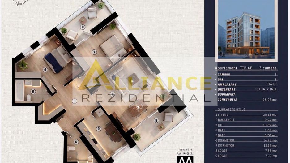 10 MINUTE METROU TIMPURI NOI - APARTAMENTE DE VANZARE - Poză 4