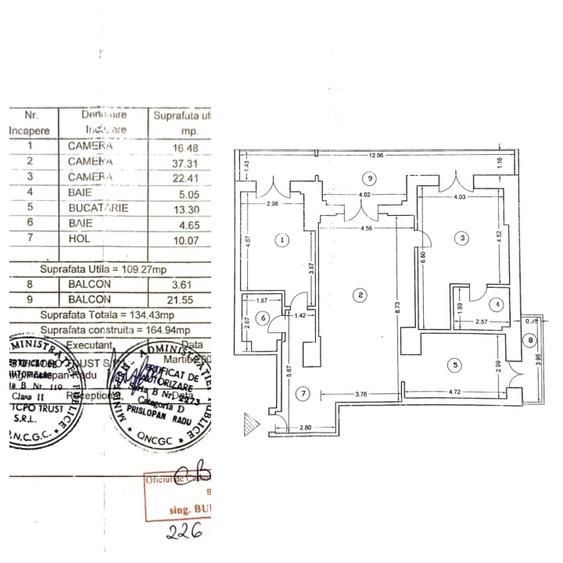 Apartament spațios 3 camere | Sos. Nordului | Terasă | Parcare subterană - Poză 10