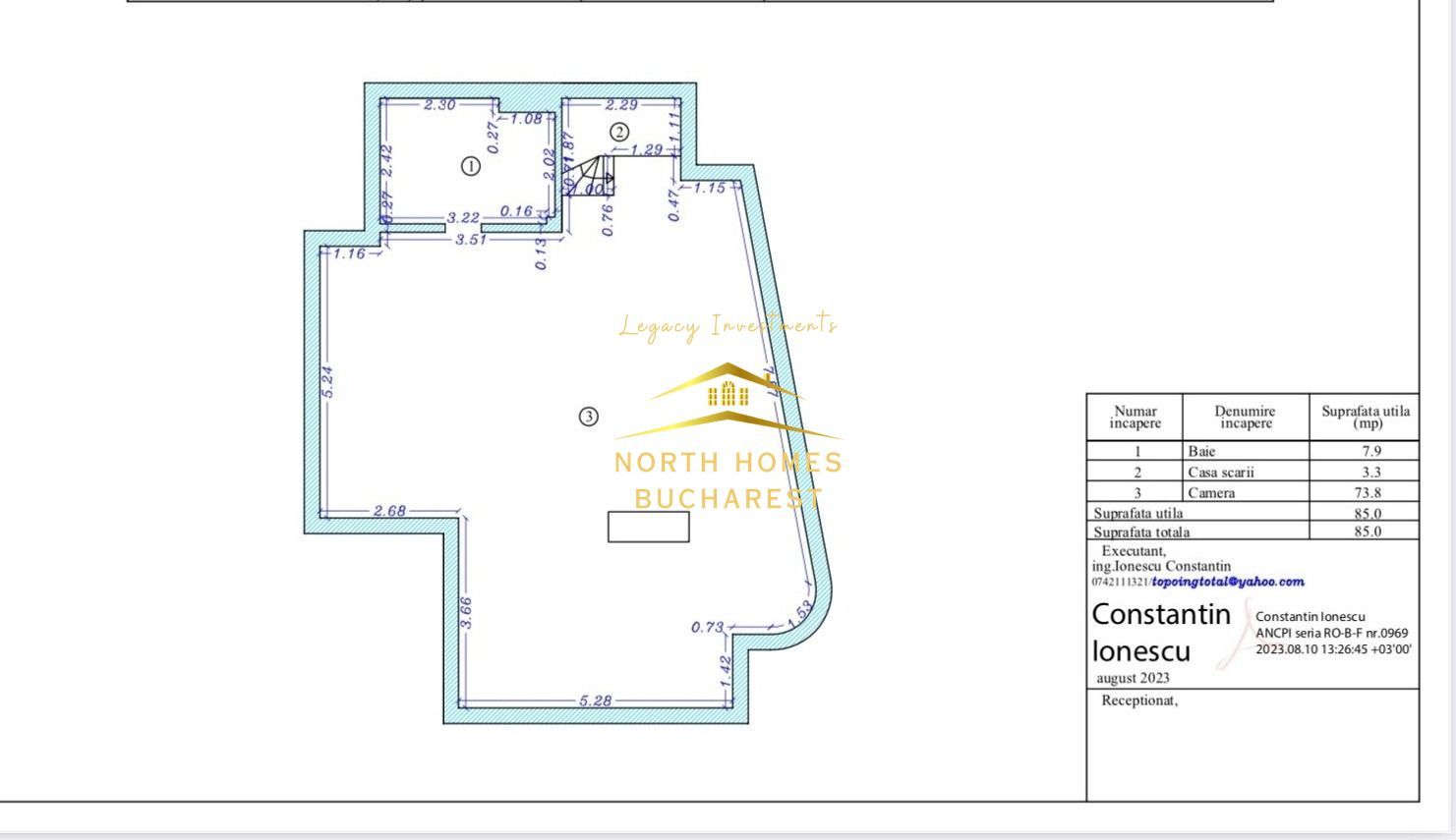 Vila de vanzare  cu acces dublu -zona ARCUL DE TRIMUF-PARCARE - Poză 14