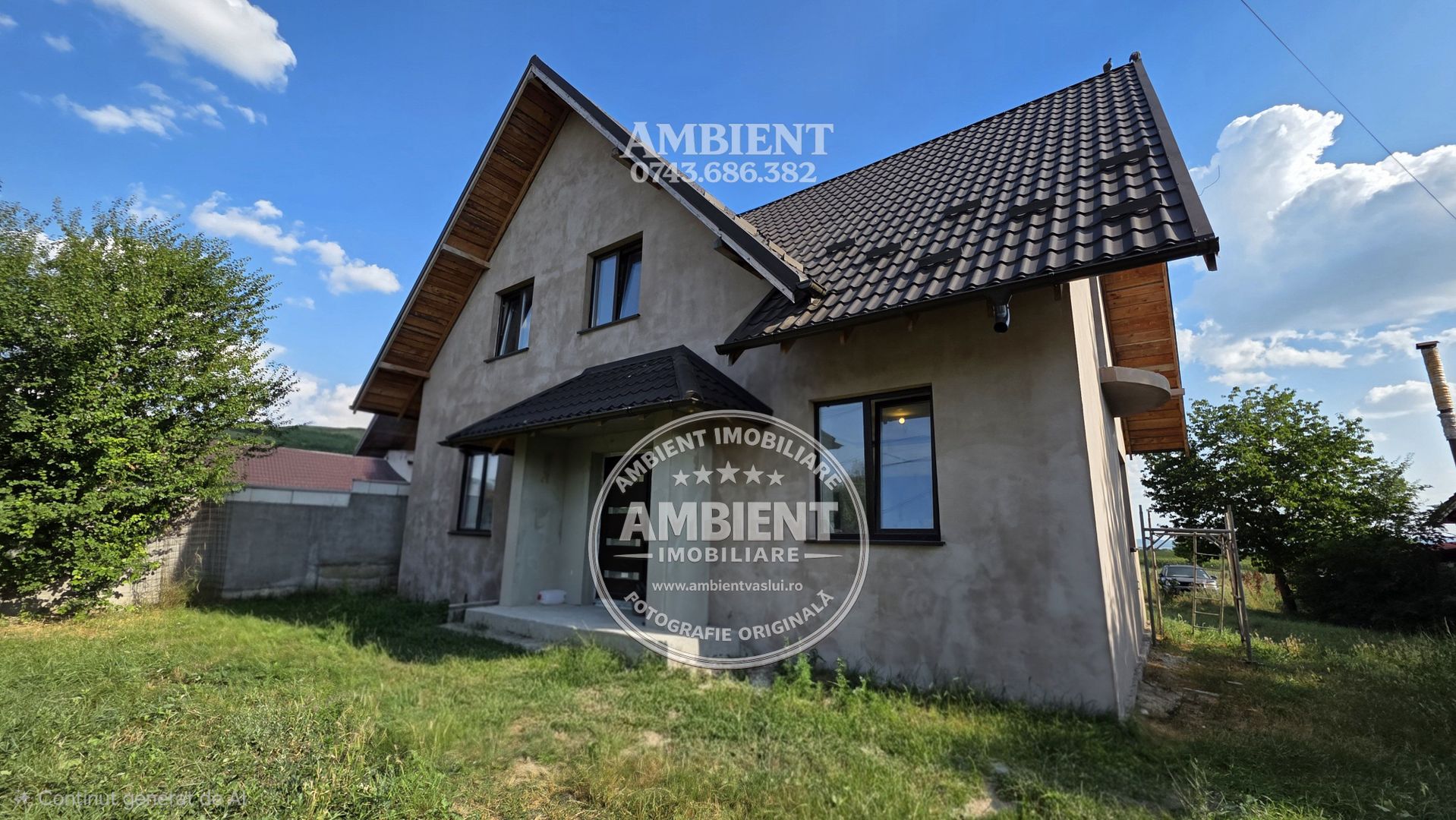 CASĂ individuală P+M cu teren 1.000 mp, finisată LA CHEIE, zona MUNTENII de SUS; - Poză 15