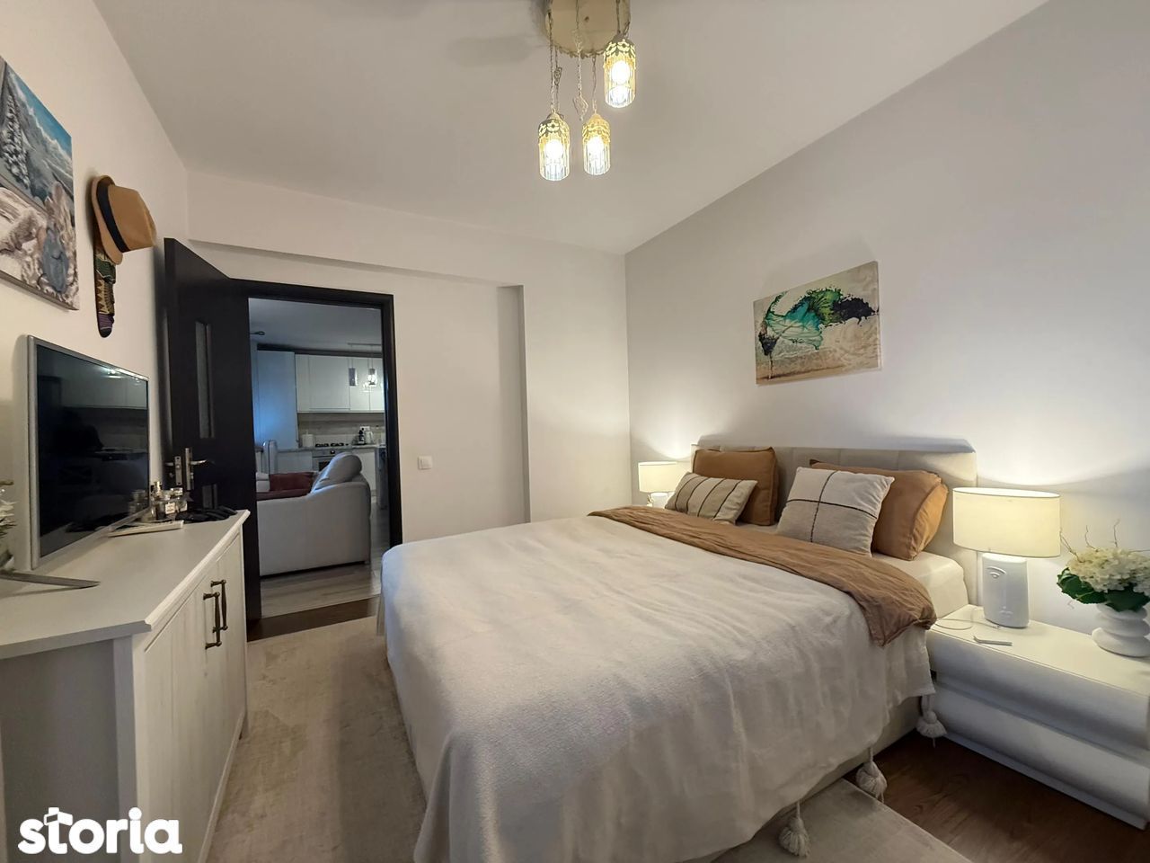 De închiriat – Apartament 2 Camere Brâncoveanu , Cu Centrala - Metrou - Poză 6