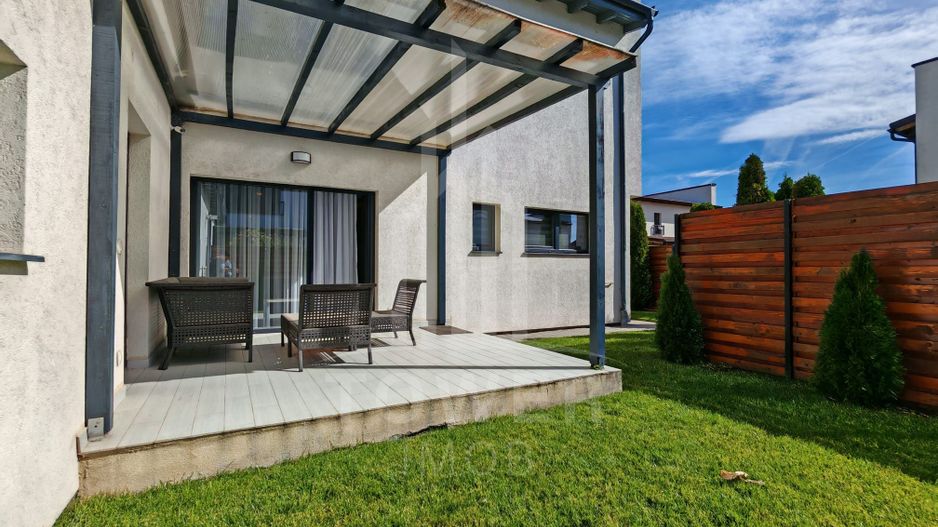 Casă de închiriat în Șelimbăr – 110 mp | 3 dormitoare | Curte amenajată - Poză 2
