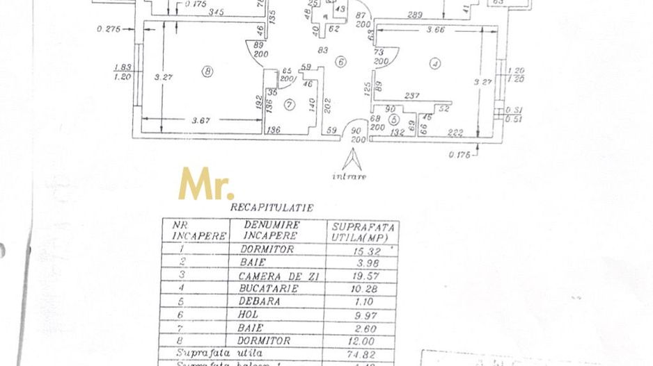 Apartament 3 Camere în Găvana - Decomandat și Luminos - 83 totali - Poză 1